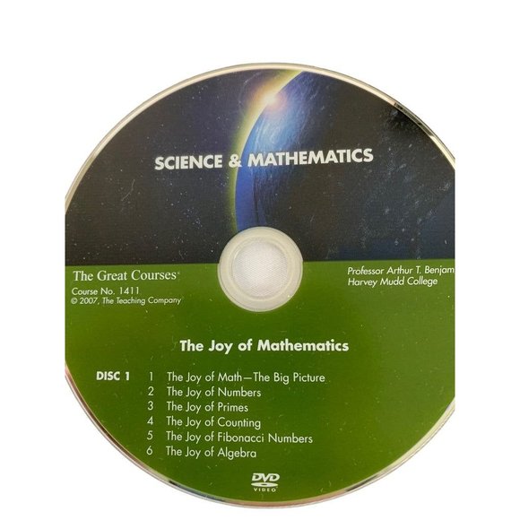 The Great Courses: The Joy of Mathematics DVD Book Set - Picture 13 of 13